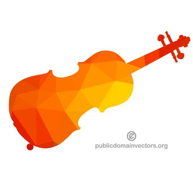 660x660 Violin Silhouette