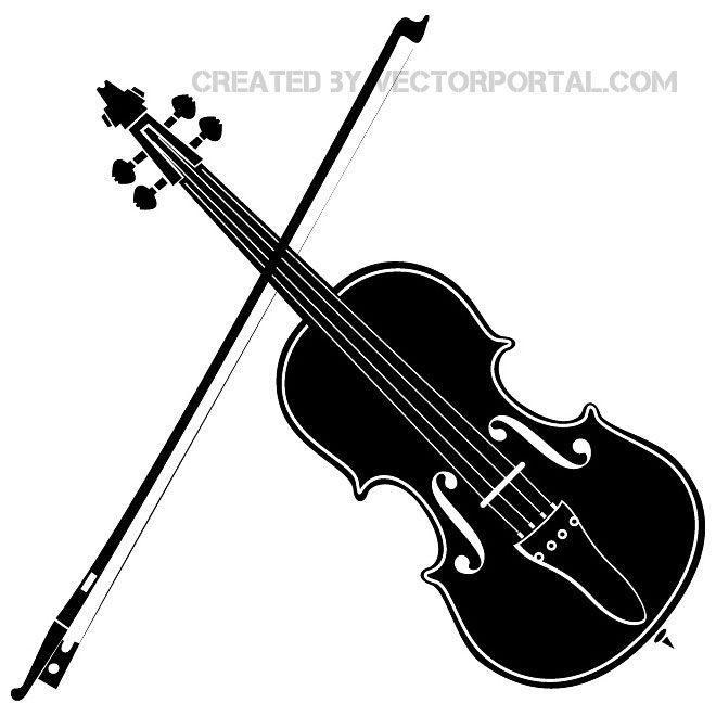 660x660 Violin Image Free Vector Free Vectors Violin Music, Violin