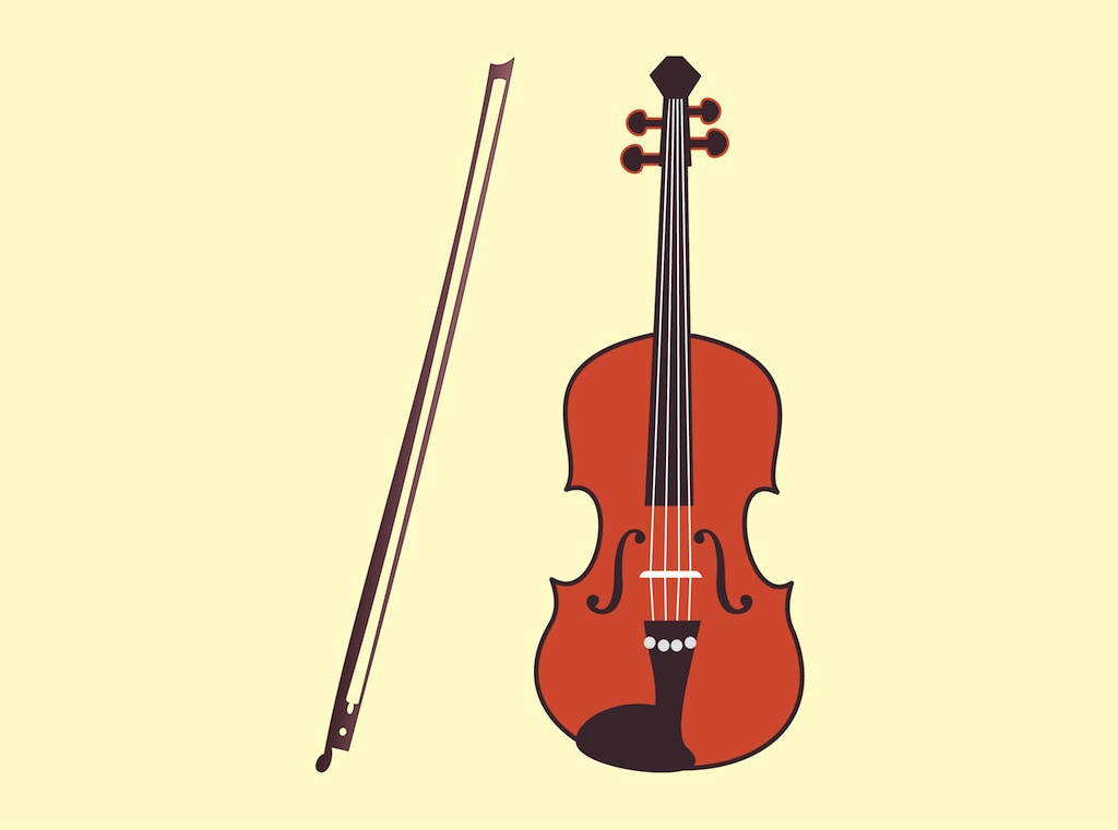 1024x761 Violin Vector Art Graphics