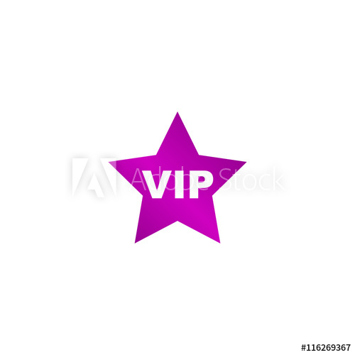 500x500 Vip Icon Vector Concept Illustration For Design