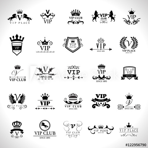 500x500 Vip Logo Set