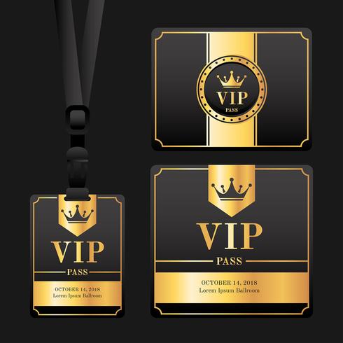 490x490 Vip Pass Card Vector