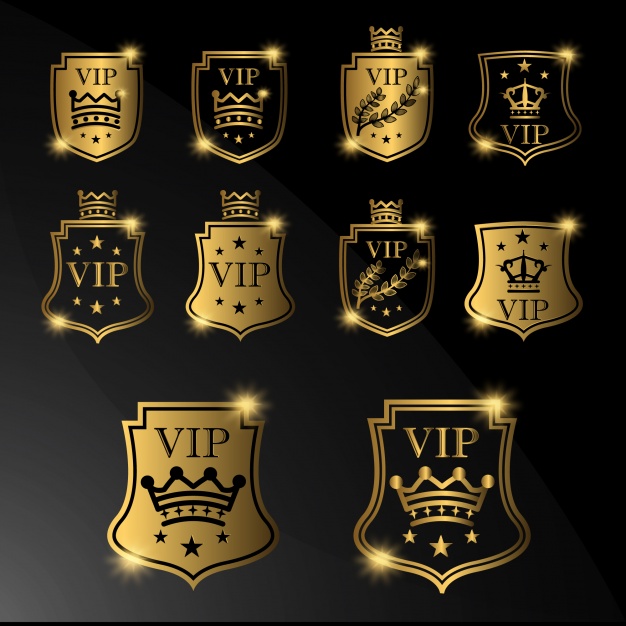 626x626 Vip Logo Collection Vector Free Download