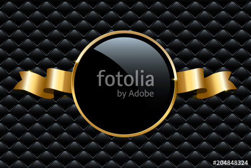 500x334 Golden Ring And Ribbon On Black Vip Background Vector Luxury