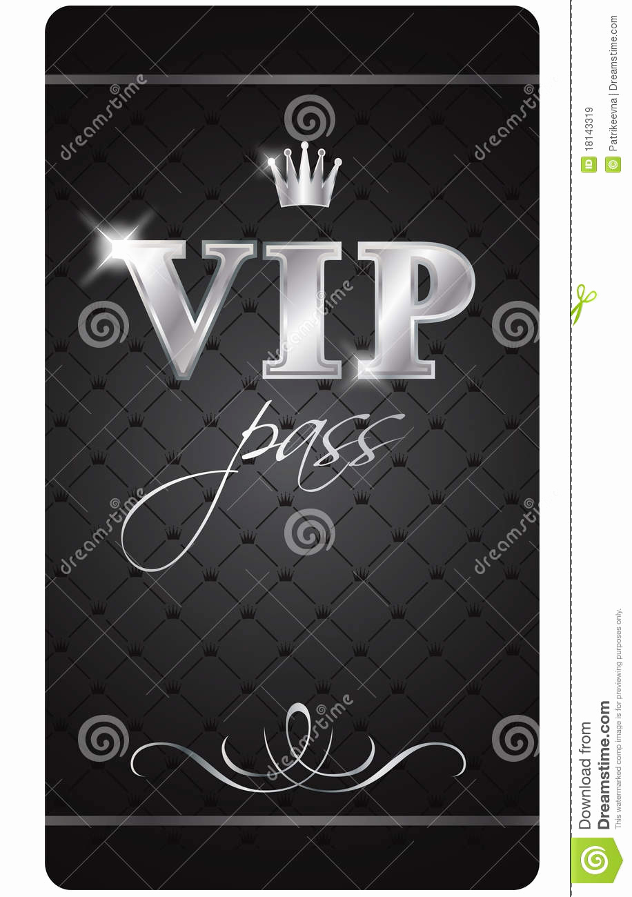 916x1300 Vip Invitation Card Premium Design Template Stock Vector With Vip