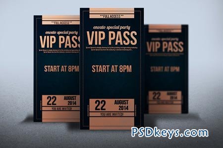 450x299 Elegant Leather Style Vip Pass Card Free Download