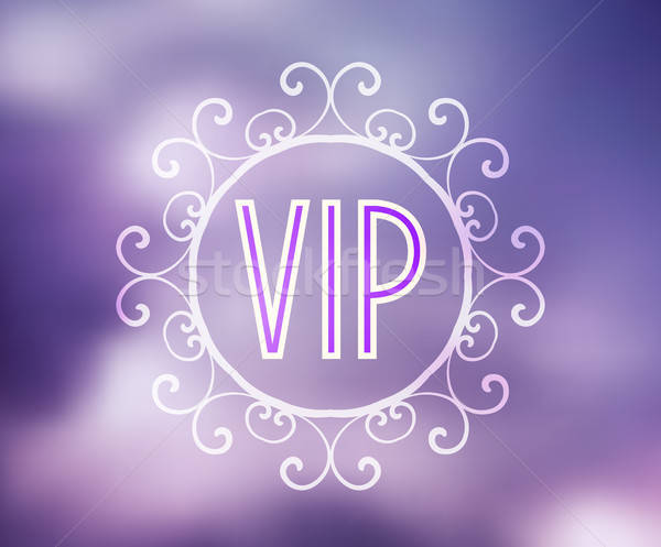 600x497 Vector Text Vip Vector Illustration Miroslava Hlavacova