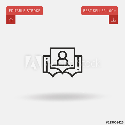 500x500 Outline Viral Icon Isolated On Grey Background Line Pictogram