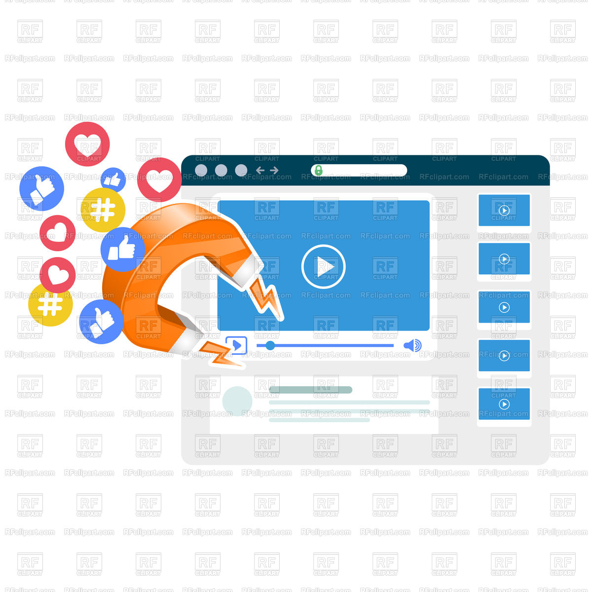 1200x1200 Viral Video Content Promotion