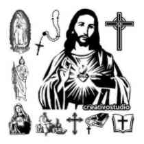 210x210 Pack De Imagenes Religiosas Jesus Virgen Guadalupe Vectores En