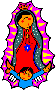 187x300 Virgen De Guadalupe Logo Vector