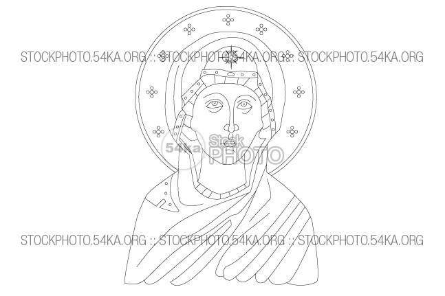 Saint Anne Mother Of The Virgin Mary Vector Art 647x431 Saint Anne Mother Of The Virgin Mary Vector Art