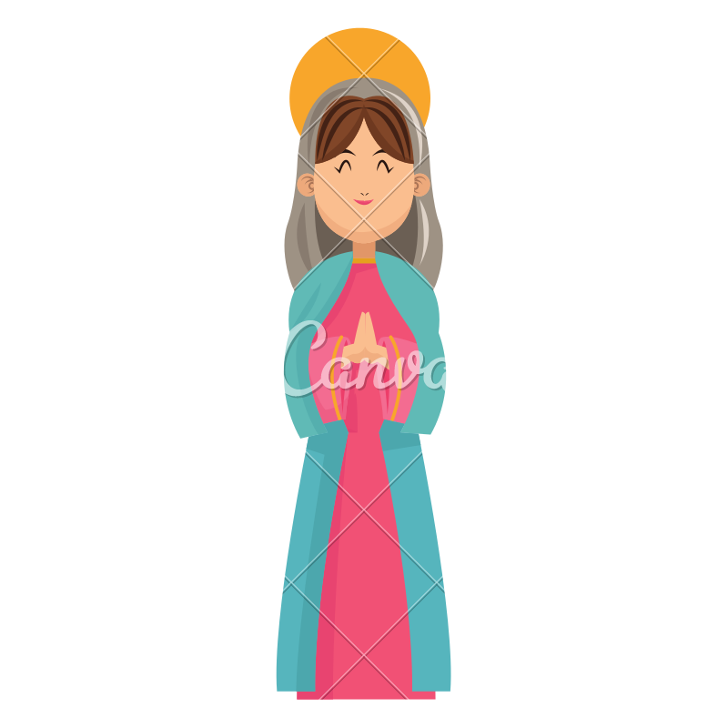 Virgin Mary Vector Icon 800x800 Virgin Mary Vector Icon