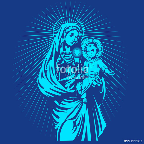 The Virgin Mary Stock Image And Royalty Free Vector 500x500 The Virgin Mary Stock Image And Royalty Free Vector