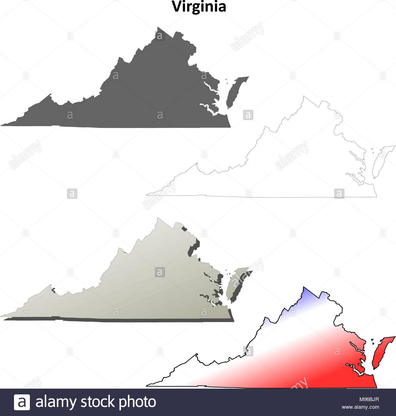 Outline Map Of Virginia 1300x1368 Outline Map Of Virginia