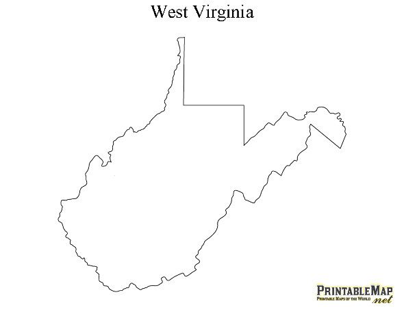 Free Map Of West Virginia Download Them And Print 590x456 Free Map Of West Virginia Download Them And Print