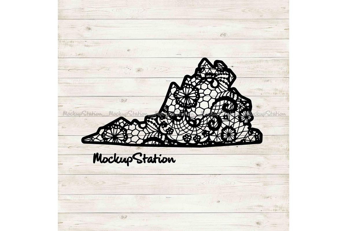 Virginia Mandala Lace Floral Png Va State Vector Design 1200x800 Virginia Mandala Lace Floral Png Va State Vector Design