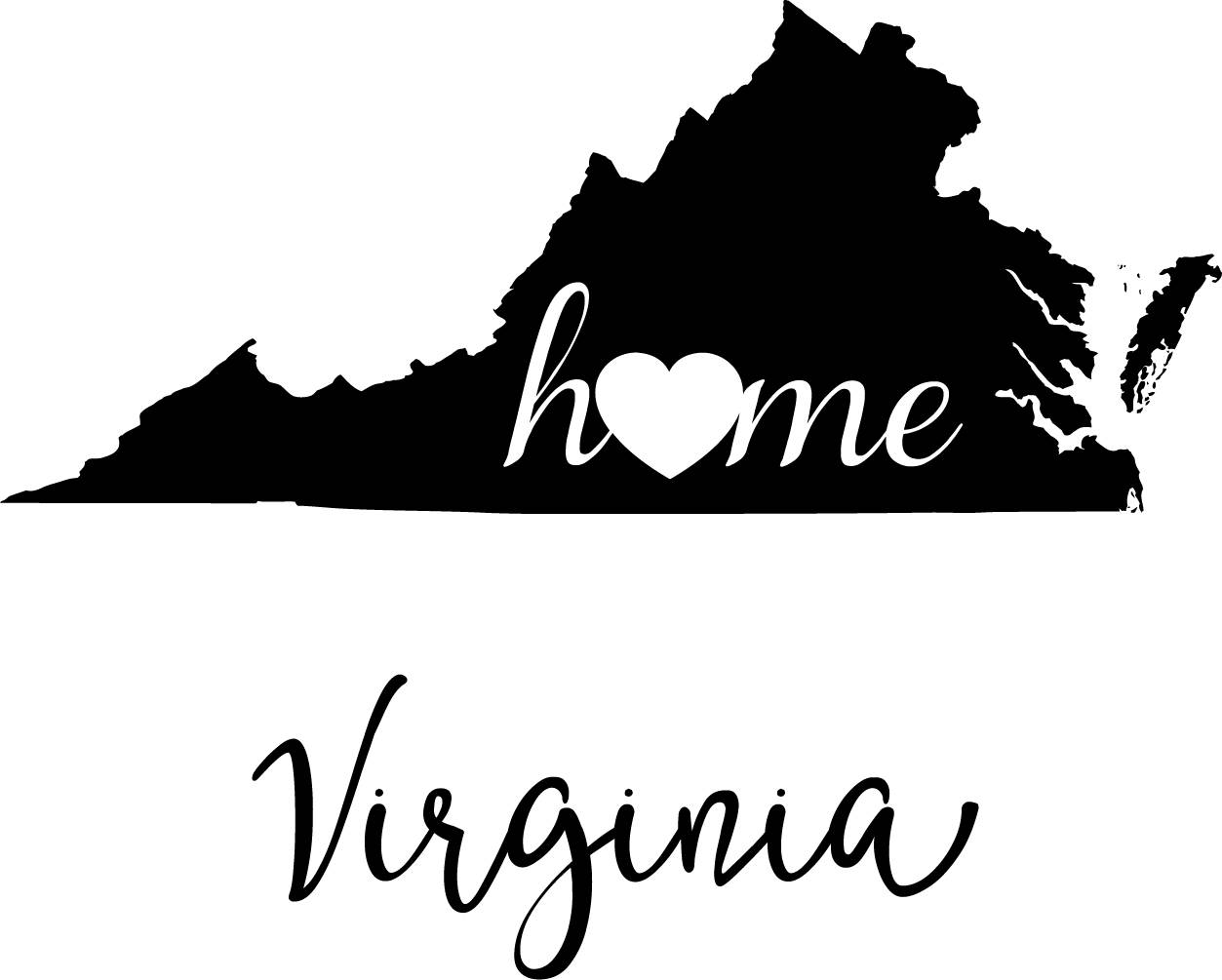 Virginia State Map Digital Png Vector Etsy 1253x1005 Virginia State Map Digital Png Vector Etsy