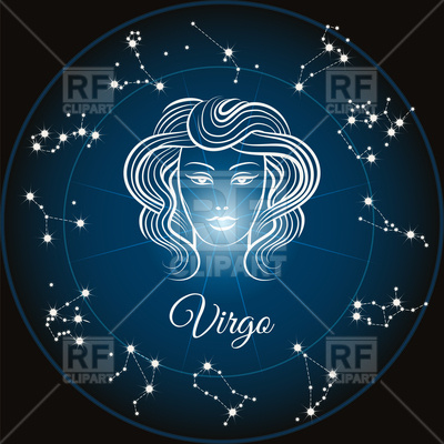 400x400 Zodiac Virgo Sign Vector Image Of Signs, Symbols, Maps