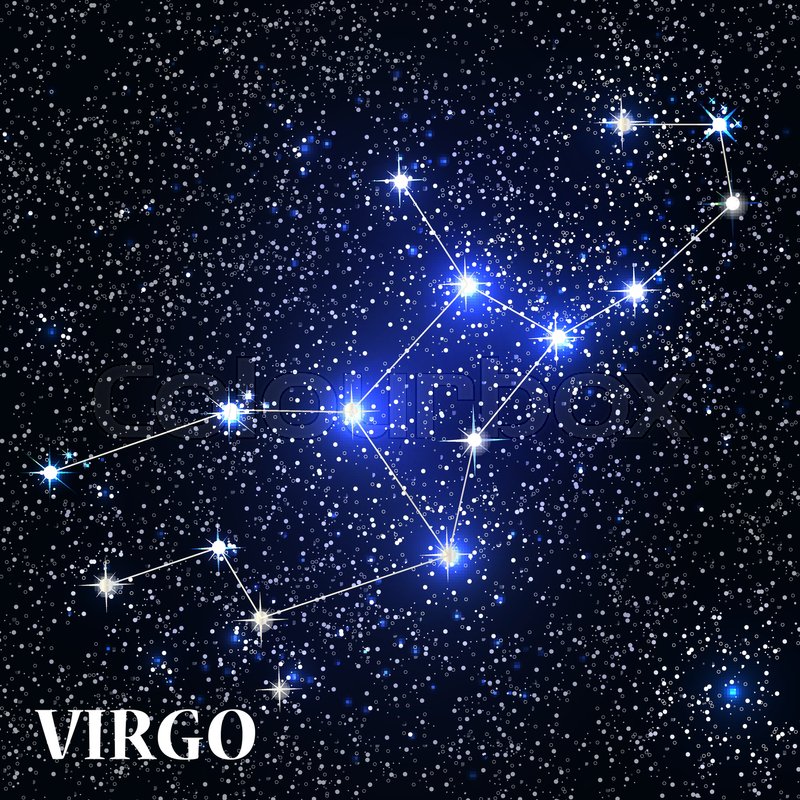 800x800 Symbol Virgo Zodiac Sign Vector Stock Vector Colourbox