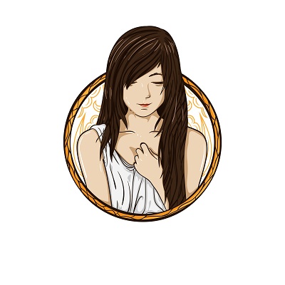 400x400 Zodiac Sign Virgo Vector Illustration T Shirt Template Tshirt