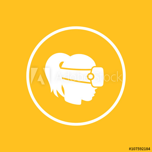 500x500 Vr Helmet Icon, Vr Glasses, Headset Vector, Virtual Reality, Vr