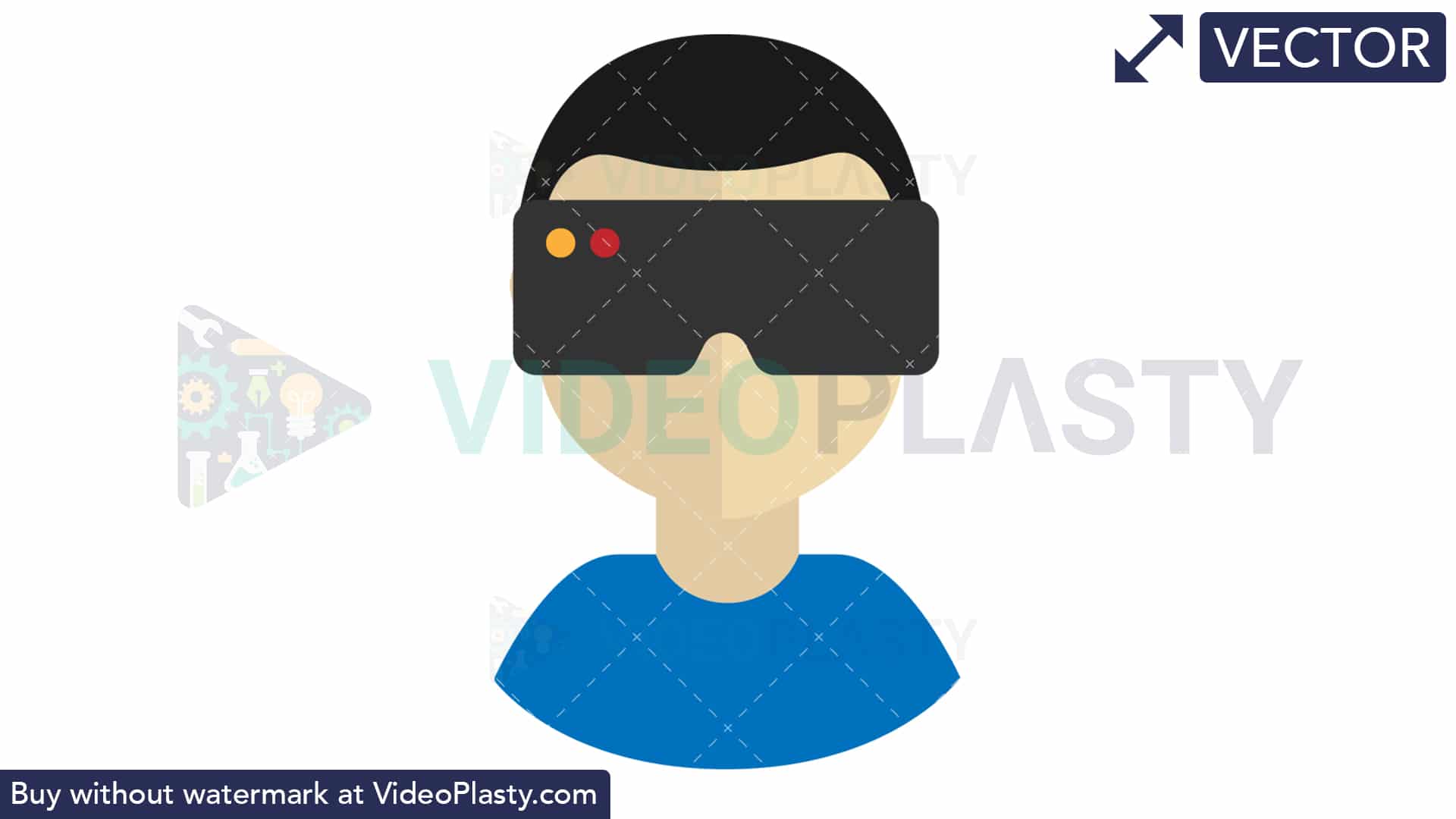 1920x1080 Virtual Reality Icon