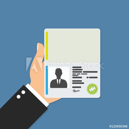 500x500 Stamp Passport Visa Vector Icon