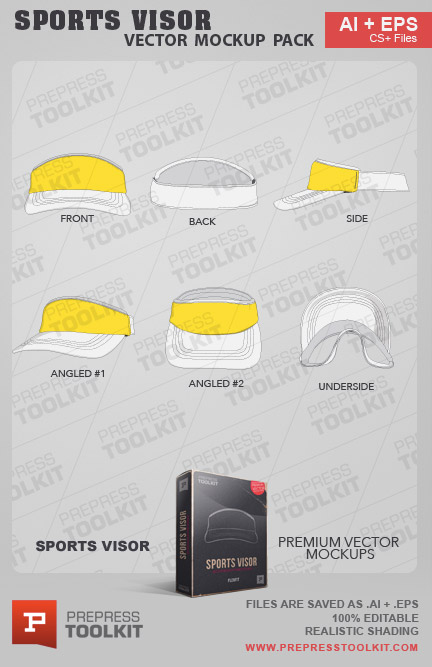 432x667 Sports Visor