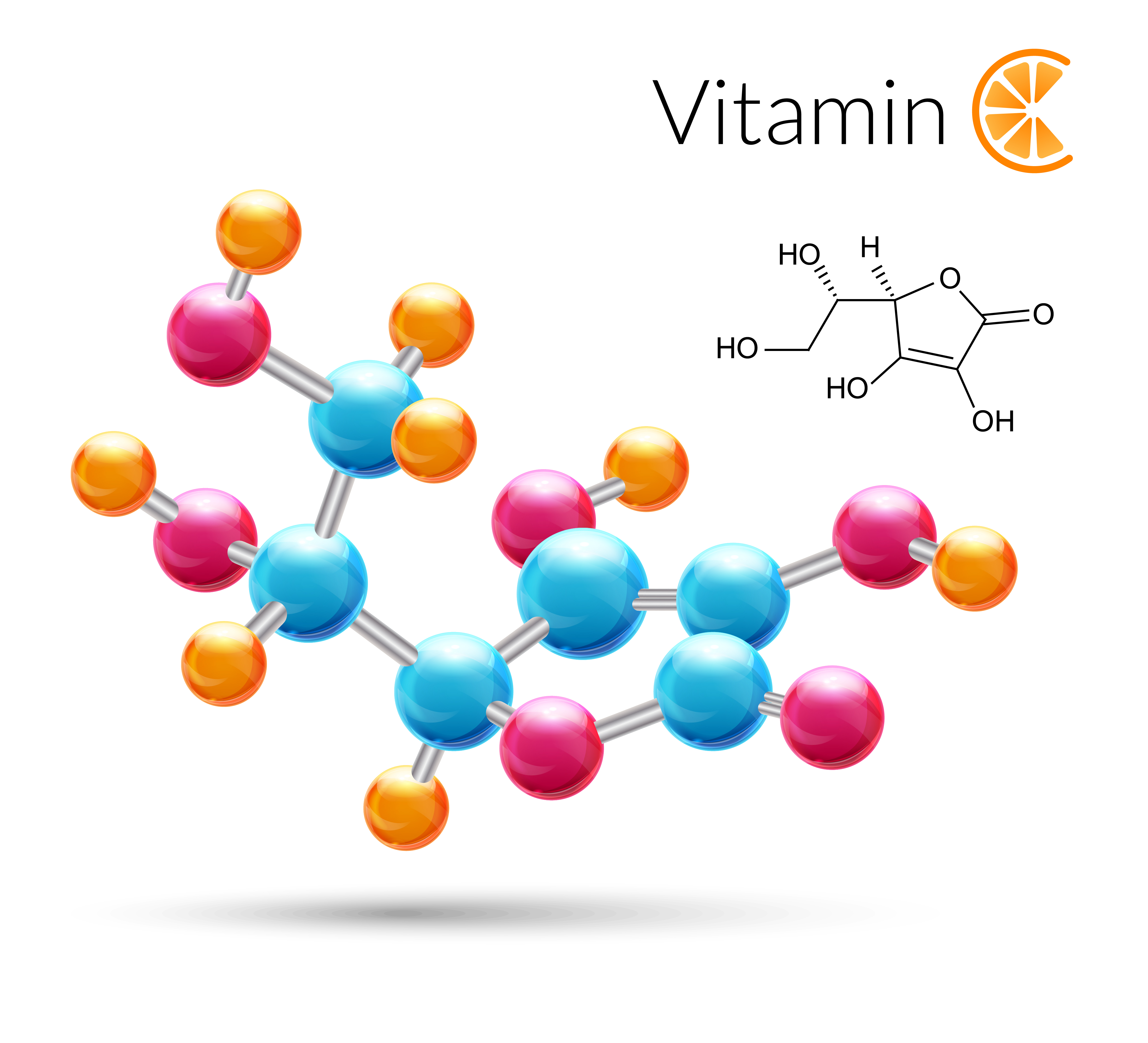 4400x4000 Vitamin C Free Vector Art