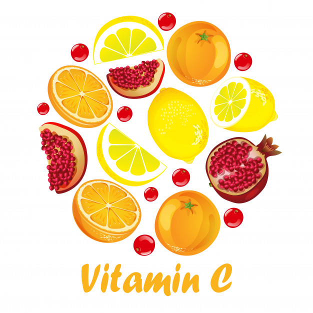626x626 Vitamin C Fruit Vector Premium Download