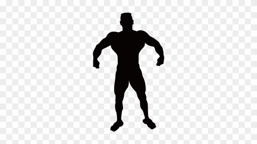 840x473 Vitruvian Man Silhouette Muscle Clip Art