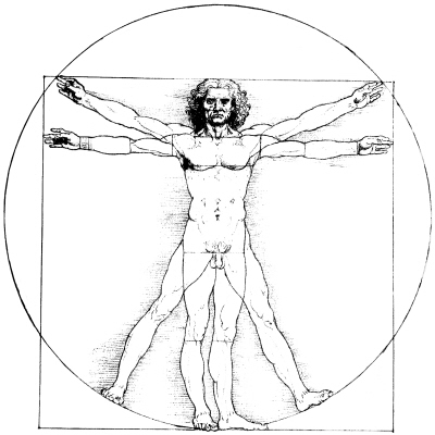 400x400 Da Vinci Man Icon