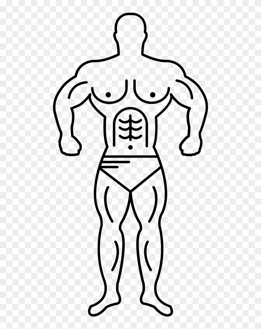 Super Muscle Man Outline Png Icon Free Download 840x1061 Super Muscle Man Outline Png Icon Free Download