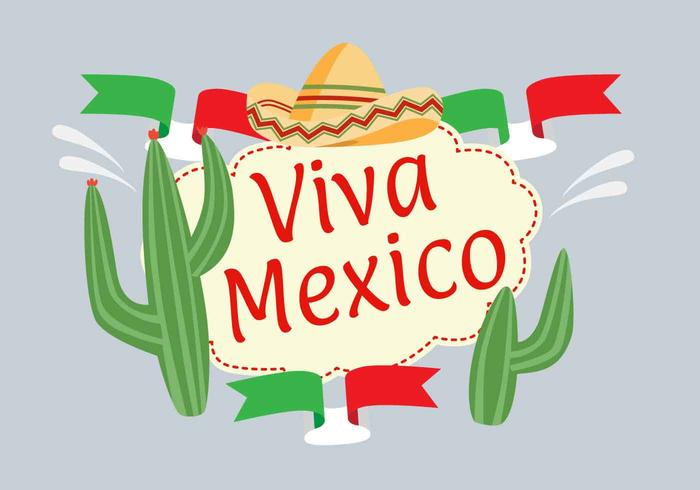 700x490 Viva Mexico Illustration Vector