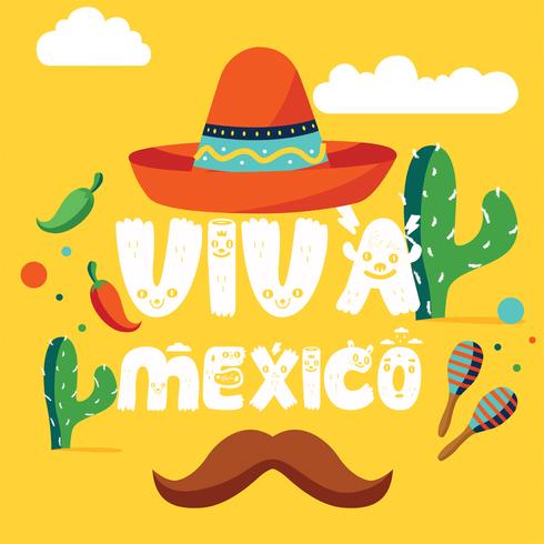 Viva Mexico Vector at Vectorified.com | Collection of Viva Mexico ...