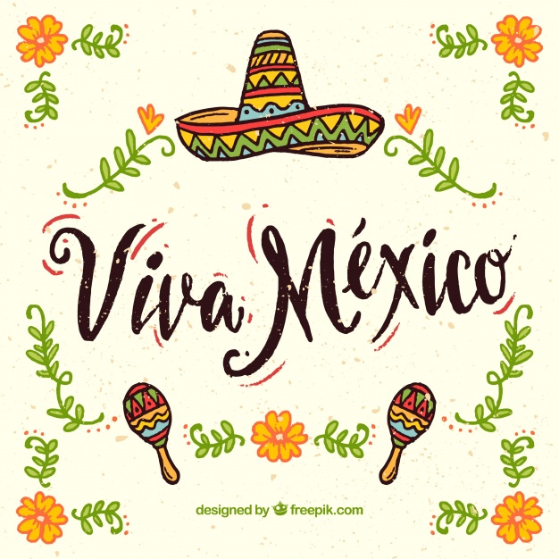 626x626 Viva Mexico Background Vector Free Download