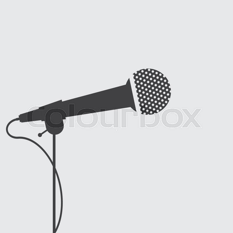 800x800 Microphone Icon, Voice Recorder, Stock Vector Colourbox