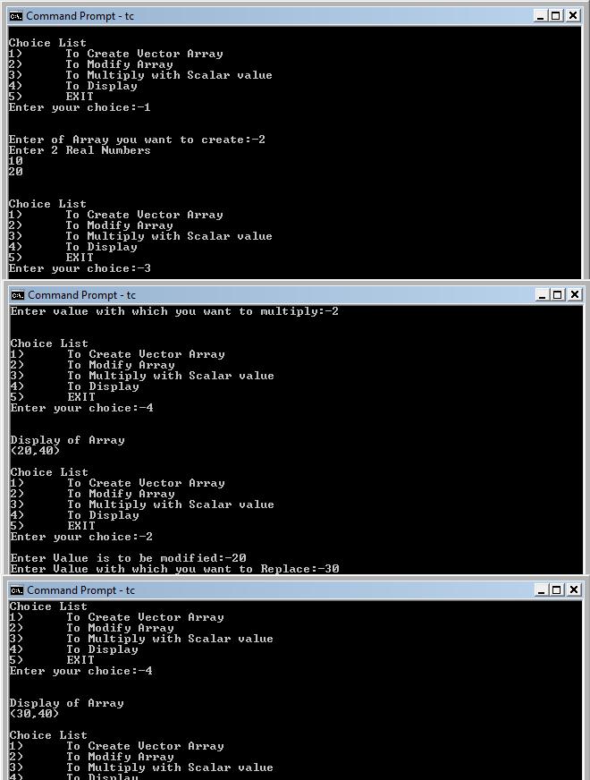 660x872 Program Of Vector Class That Perform Different Operations