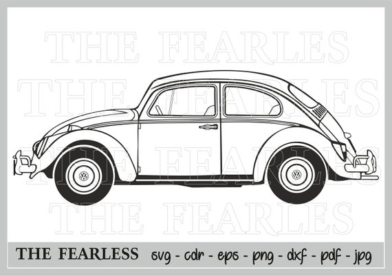 Volkswagen Beetle Clip Art Vector Car Volkswagen Beetle Etsy 570x401 Volkswagen Beetle Clip Art Vector Car Volkswagen Beetle Etsy