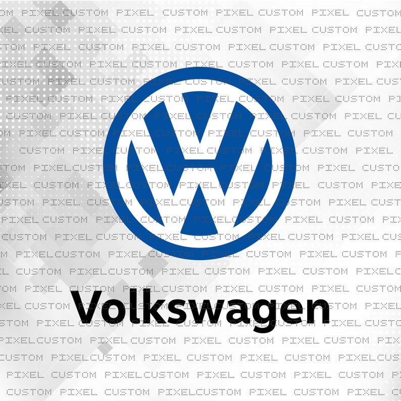 794x794 Volkswagen Vector Logo Car Emblem Print Etsy