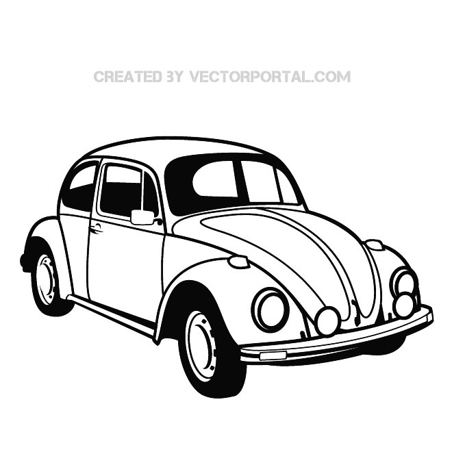 660x660 Vw Beetle Vector Graphics