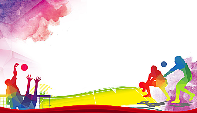 650x373 Posters Womens Volleyball Sports, Womens, Volleyball, Silhouette