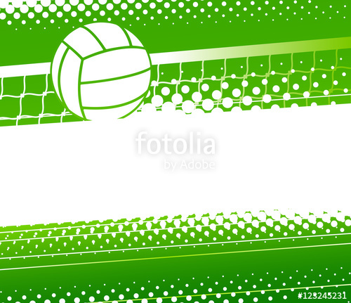 500x431 Volleyball Background Vector Illustration Stock Image