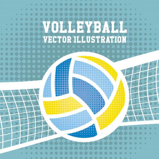 Volleyball Background Vector at Collection of