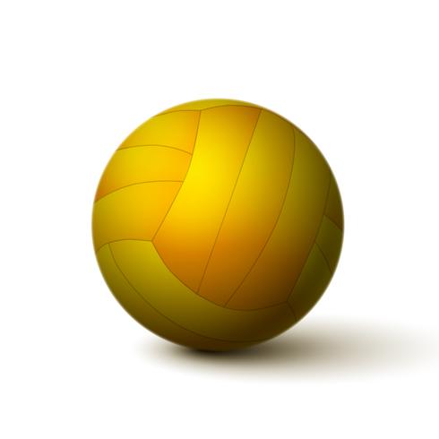 Realistic Volleyball Ball Icon 490x490 Realistic Volleyball Ball Icon