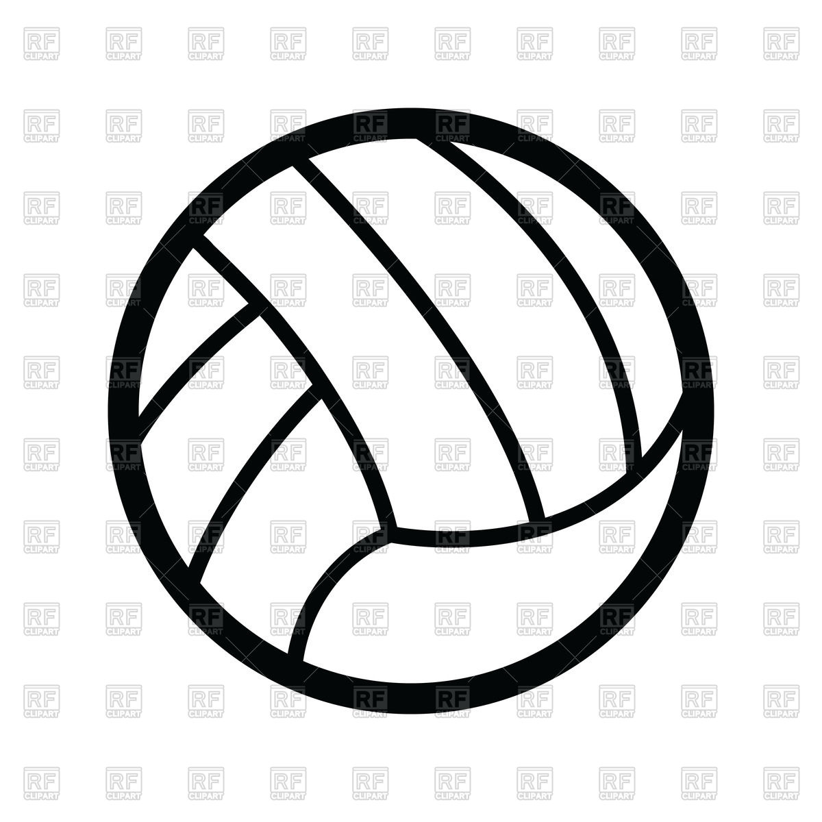 Volleyball Ball Vector Image Of Sport And Leisure Iconmama 1200x1200 Volleyball Ball Vector Image Of Sport And Leisure Iconmama