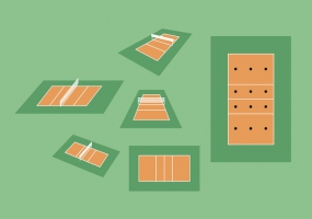 285x200 Volleyball Court Free Vector Graphic Art Free Download