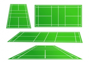 285x200 Volleyball Court Icon Free Vector Graphic Art Free Download