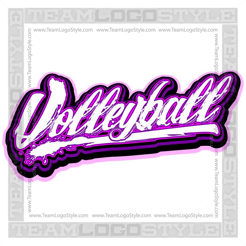 Volleyball Logo Vector